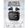ANC Teknolojili Kablosuz Bluetooth Kulaklık – Dokunmatik, Dijital Göstergeli, Yüksek Ses Kalitesi