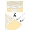 Android ve İOS Uyumlu Bluetooth Klavye Touchpad Slim Kablosuz Wifi Q Klavye