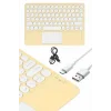 Android ve İOS Uyumlu Bluetooth Klavye Touchpad Slim Kablosuz Wifi Q Klavye