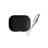 Apple Airpods 3 (3.nesil) 405 Deri Kılıf - Siyah