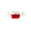Apple Airpods 3 (3.nesil) Basmalı Kılıf - Kırmızı-beyaz