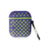 Apple Airpods 3 (3.nesil) Spor Delikli Kılıf - Lila-yeşil