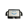 İpad 10.2 (7.nesil) Kılıf Karakter Tablet Silikon - Siyah
