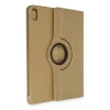 Apple İpad 2022 10.9 (10.nesil) Kılıf 360 Tablet Deri Kılıf - Gold