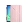 Apple İpad Pro 11 (2024) Kılıf Kalemlikli Hugo Tablet Kılıfı - Rose Gold