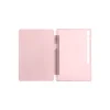 Apple İpad Pro 11 (2024) Kılıf Kalemlikli Hugo Tablet Kılıfı - Rose Gold