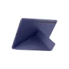 Apple İpad Pro 13 (2024) Kılıf Kalemlikli Hugo Tablet Kılıfı - Lacivert
