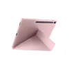 Apple İpad Pro 13 (2024) Kılıf Kalemlikli Hugo Tablet Kılıfı - Rose Gold