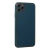 İphone 11 Pro Kılıf Coco Deri Silikon Kapak - Mavi