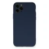 İphone 11 Pro Kılıf Nano İçi Kadife Silikon - Lacivert