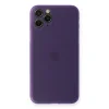 Apple İphone 11 Pro Kılıf Pp Ultra İnce Kapak - Mor