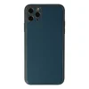 İphone 11 Pro Max Kılıf Coco Deri Silikon Kapak - Mavi