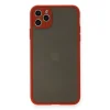 Apple İphone 11 Pro Max Kılıf Montreal Silikon Kapak - Kırmızı