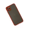 Apple İphone 11 Pro Max Kılıf Montreal Silikon Kapak - Kırmızı