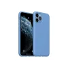 Apple İphone 11 Pro Max Kılıf Nano İçi Kadife Silikon - Mavi