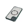 Apple İphone 11 Pro Max Kılıf Prag Magneticsafe Kapak - Koyu Yeşil