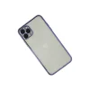 Apple İphone 11 Pro Max Kılıf Razer Lensli Silikon - Mor