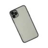 Apple İphone 11 Pro Max Kılıf Razer Lensli Silikon - Siyah