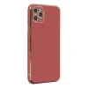 Apple İphone 11 Pro Max Kılıf Volet Silikon - Kırmızı
