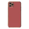 Apple İphone 11 Pro Max Kılıf Volet Silikon - Kırmızı