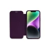 Apple İphone 12 Kılıf Dolpin Kapaklı - Derin Mor
