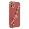 İphone 12 Kılıf Esila Silikon - Kırmızı