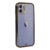 Apple İphone 12 Kılıf Liva Taşlı Silikon - Siyah