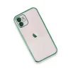 Apple İphone 12 Kılıf Razer Lensli Silikon - Yeşil