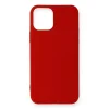 İphone 12 Mini Kılıf First Silikon - Koyu Kırmızı