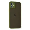Apple İphone 12 Mini Kılıf Montreal Silikon Kapak - Açık Yeşil