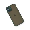 Apple İphone 12 Mini Kılıf Montreal Silikon Kapak - Yeşil