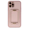 İphone 12 Pro Kılıf Coco Elit Kapak - Pembe