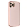 Apple İphone 12 Pro Kılıf Coco Karbon Silikon - Pembe