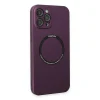Apple İphone 12 Pro Kılıf Jack Magneticsafe Lens Silikon - Mürdüm