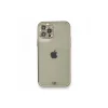 Apple İphone 12 Pro Kılıf Liva Taşlı Silikon - Beyaz