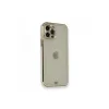 Apple İphone 12 Pro Kılıf Liva Taşlı Silikon - Beyaz