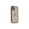 Apple İphone 12 Pro Kılıf Liva Taşlı Silikon - Kırmızı