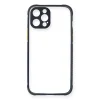 İphone 12 Pro Kılıf Miami Şeffaf Silikon - Lacivert