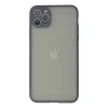 Apple İphone 12 Pro Kılıf Montreal Silikon Kapak - Gri