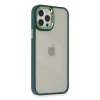 İphone 12 Pro Max Kılıf Dora Kapak - Haki Yeşil