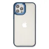 İphone 12 Pro Max Kılıf Dora Kapak - Mavi