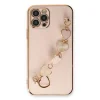 İphone 12 Pro Max Kılıf Esila Silikon - Pudra