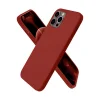 İphone 12 Pro Max Kılıf First Silikon - Bordo