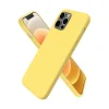 İphone 12 Pro Max Kılıf First Silikon - Sarı