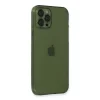 Apple İphone 12 Pro Max Kılıf Fly Lens Silikon - Yeşil