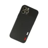 Apple İphone 12 Pro Max Kılıf Loop Deri Silikon - Siyah