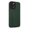 Apple İphone 12 Pro Max Kılıf Mega Standlı Silikon - Yeşil