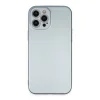 İphone 12 Pro Max Kılıf Nano İçi Kadife Silikon - Sky Blue