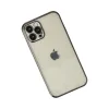 Apple İphone 12 Pro Max Kılıf Razer Lensli Silikon - Siyah