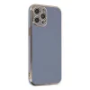 Apple İphone 12 Pro Max Kılıf Volet Silikon - Mavi